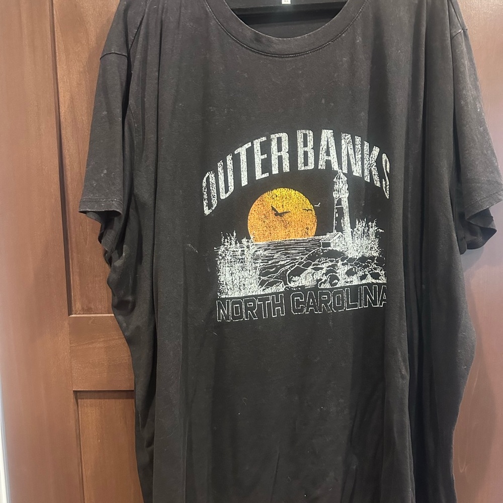 Outer Banks Graphic Black T-Shirt - Picture 3 of 3